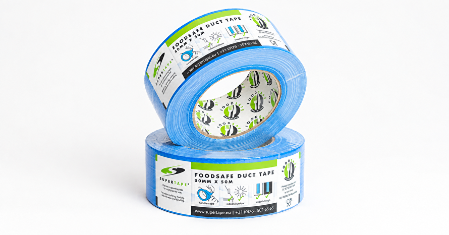Taśma duct tape bezpieczna dla żywności dla przemysłu spożywczego